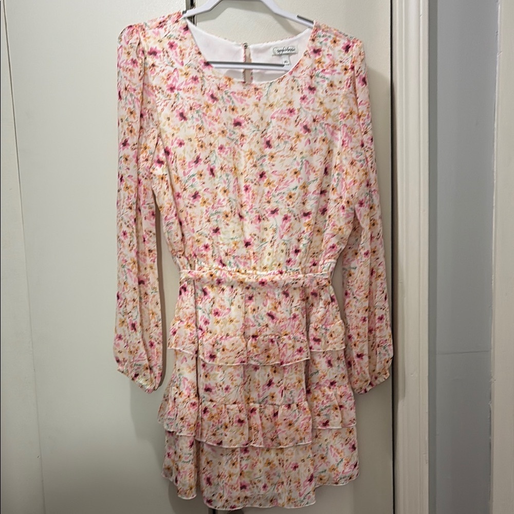 Floral Pink Dress​